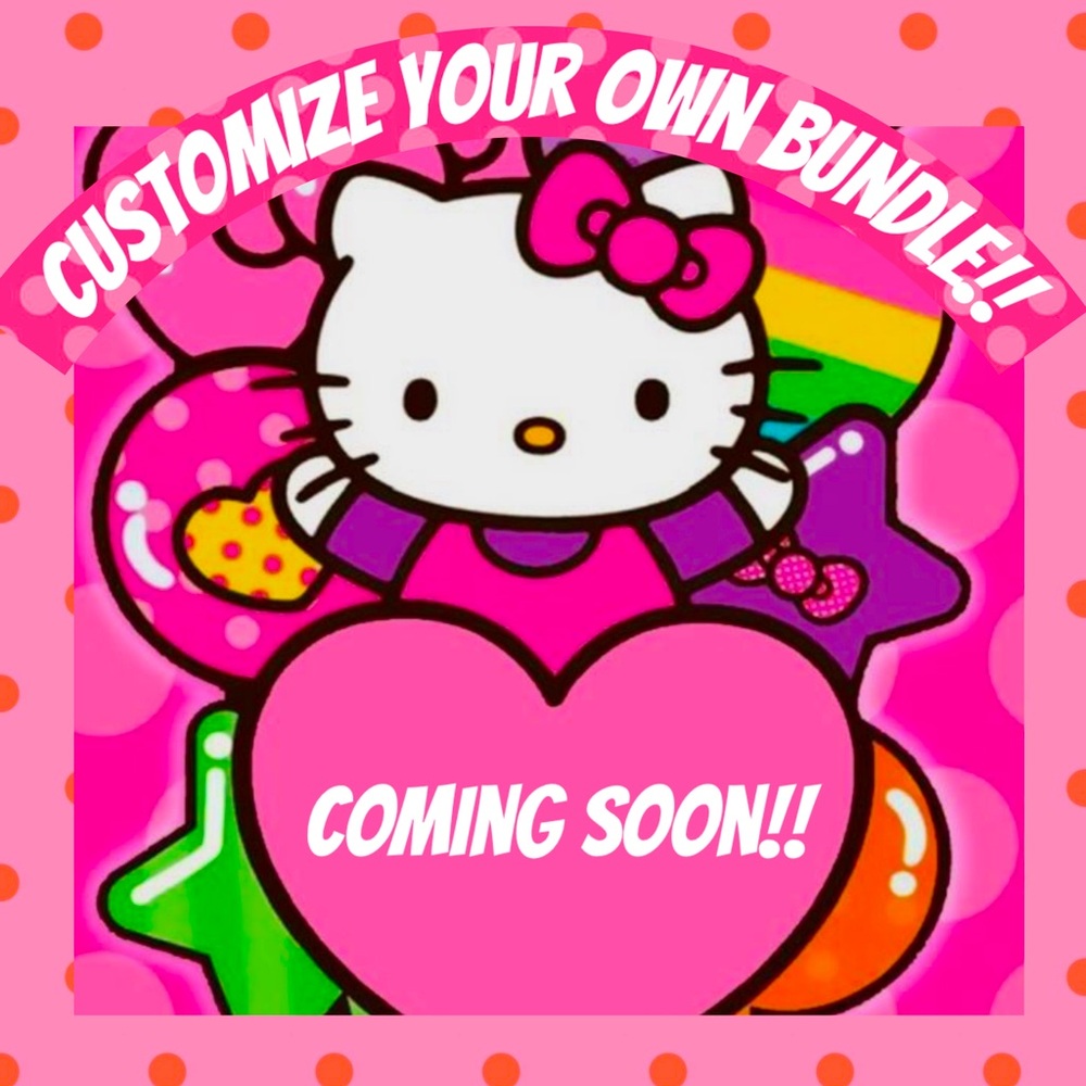 🩷💝 CUSTOMIZE YOUR OWN HELLO KITTY & FRIENDS BUNDLE!!!💝🩷
